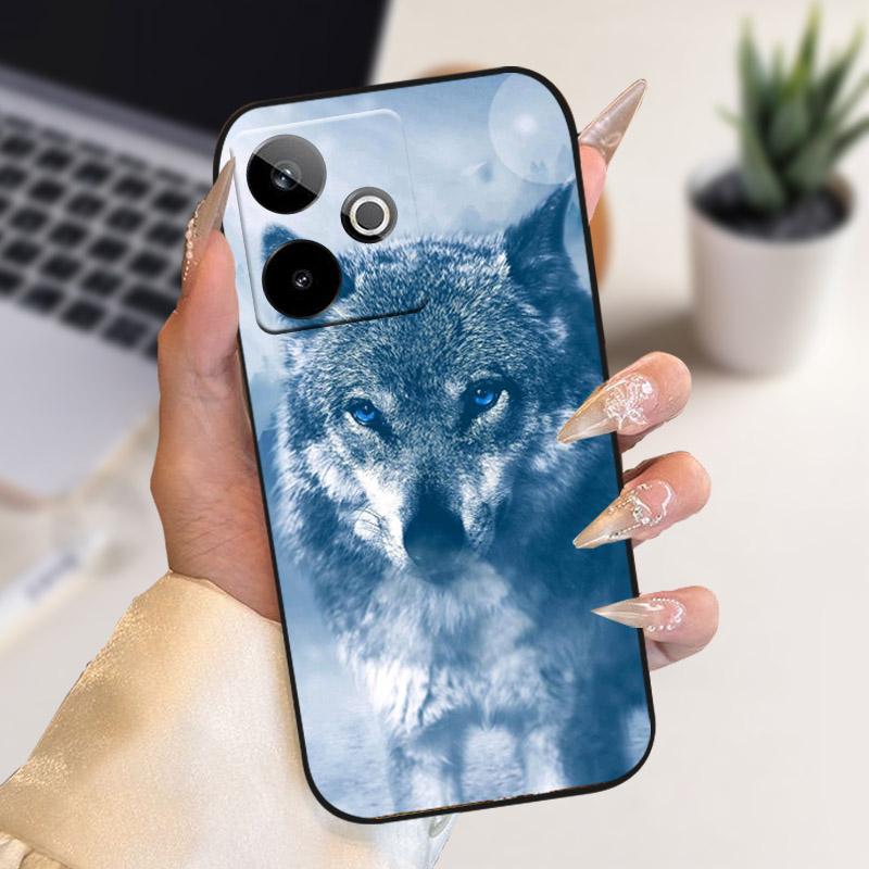 Чехол для Realme GT 7 T GT7T 2025 Новая Мода Мягкий Силикон ТПУ Задняя Крышка Телефона Для Realme GT7 Pro RMX5011 Чехол Ударопрочный Capa