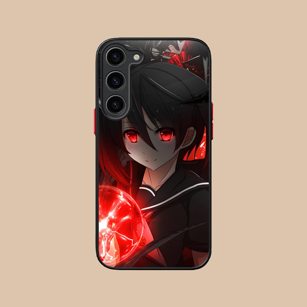 Akame Kurome Silicone Mobile Phone Case for Samsung Galaxy S26 S25 S24 S23 S22 S21 Plus FE Ultra Colorful Cover