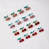 10 шт. Маникюрный декор Трехмерный Легко наклеивающийся Глянцевый Не отпадающий DIY Блестящий Декорация Сладкая вишня Ногти Арт Стразы Салонный материал