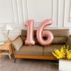 40 Inch Number Balloons Easy To Inflate Widely Used Foil Large Balloons Big Digit Number Balloon Party Decoration