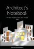 Книга Architect's Notebook : For Ideas, Thoughts, Projects, Plans, Lists and Notes