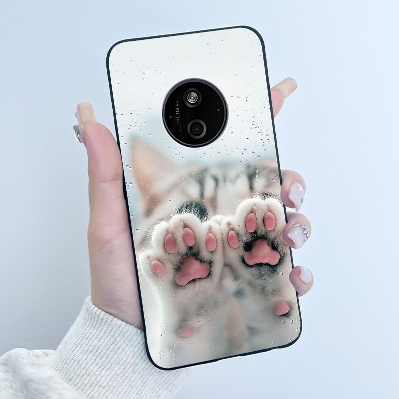 Чехол для Nokia 125 110 4G 2024 HMD 110 Чехол Эстетичный Роскошный Милый Крутой Для Мальчиков Девочек Мягкий Силикон Черный Матовый Крышка-Оболочка для Телефона