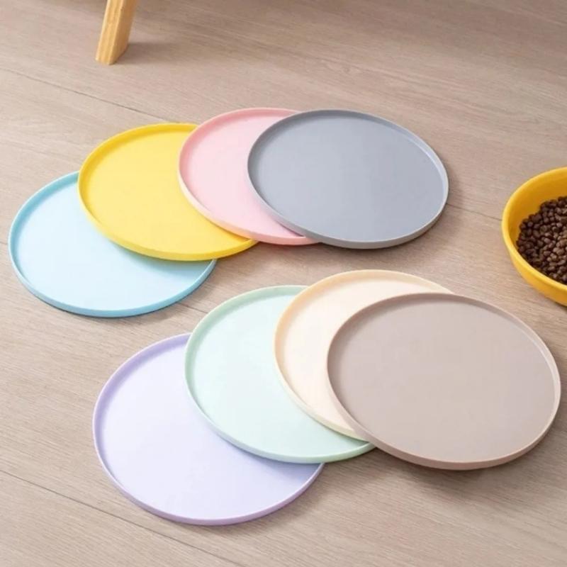Новый силиконовый коврик для корма домашних животных, нескользящий, водонепроницаемый, коврик для кормления, легко моющийся, герметичный, коврик для еды, посуда для животных