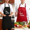 Custom Chef  Apron with Name Gifts for Men Women Valentines Day Father's Day Christmas Men Gift Anniversary Kitchen Decoration