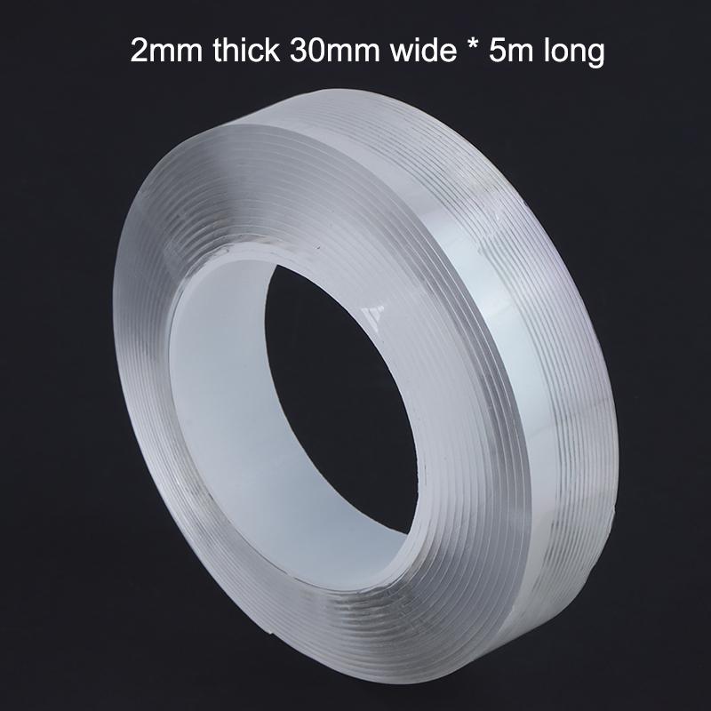 Нано Лента Супер Прочная Двусторонняя Лента Экстра Сильный Клей Нескользящая Лента Водонепроницаемая Прозрачная Лента Для Кухни Ванной