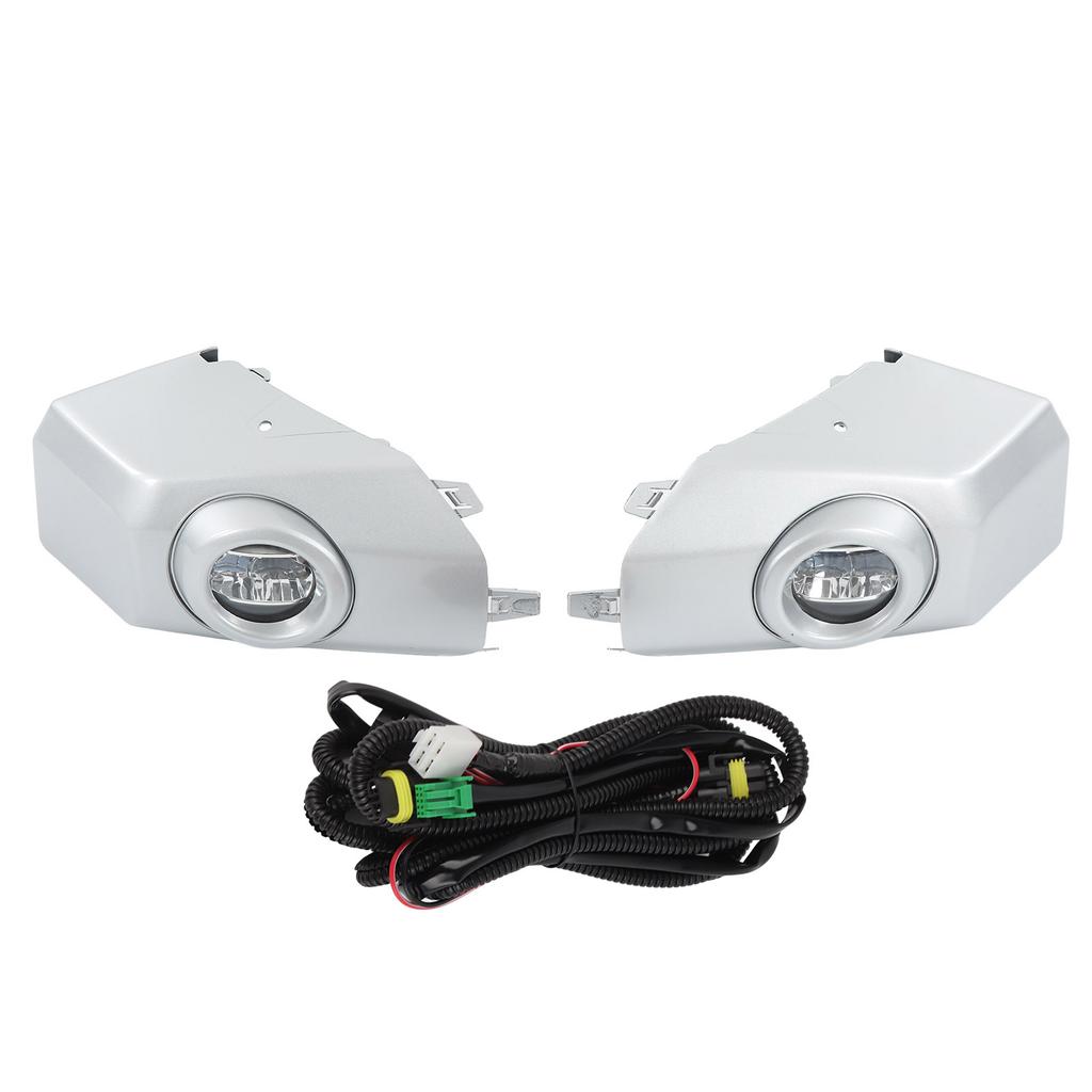 Pair LED Front Fog Light Assembly Shockproof Waterproof Replacement for FJ Cruiser XJ10 2007?2014