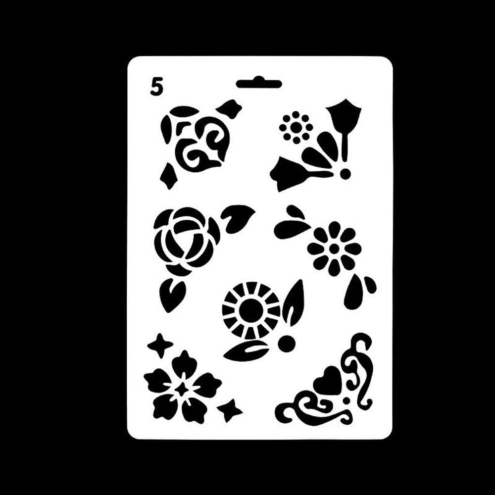 Reusable Face Paint Templates Hand Painting Tattoos Makeup Tools DIY Body Art Paint Stencils Party