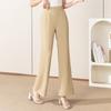 Women's Elastic Waist Flare Pants