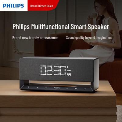 Настольный Bluetooth-динамик TAS3908 с будильником, штекер CN (адаптер в комплекте)