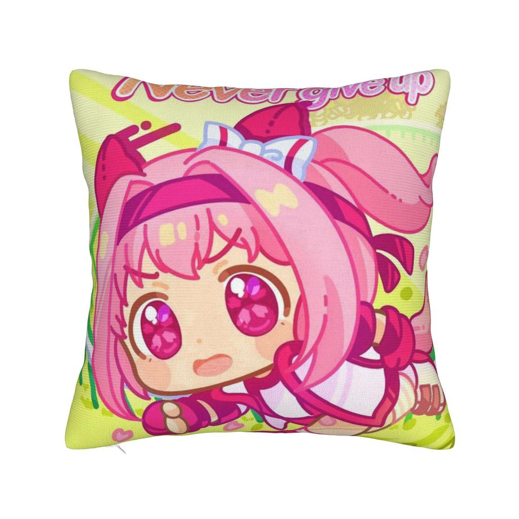 Наволочка Haru Urara Umamusume Мягкая наволочка для дивана, софы, спальни Милые забавные наволочки