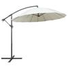VidaXL Hanging Parasol with Aluminum Pole, Patio Sunshade, Sun Shelter, Beach Parasol Garden Terrace 47220
