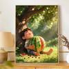 Disney DIY diamond painting 5d full diamond cross stitch diamond summer fun living room bedroom decorative painting