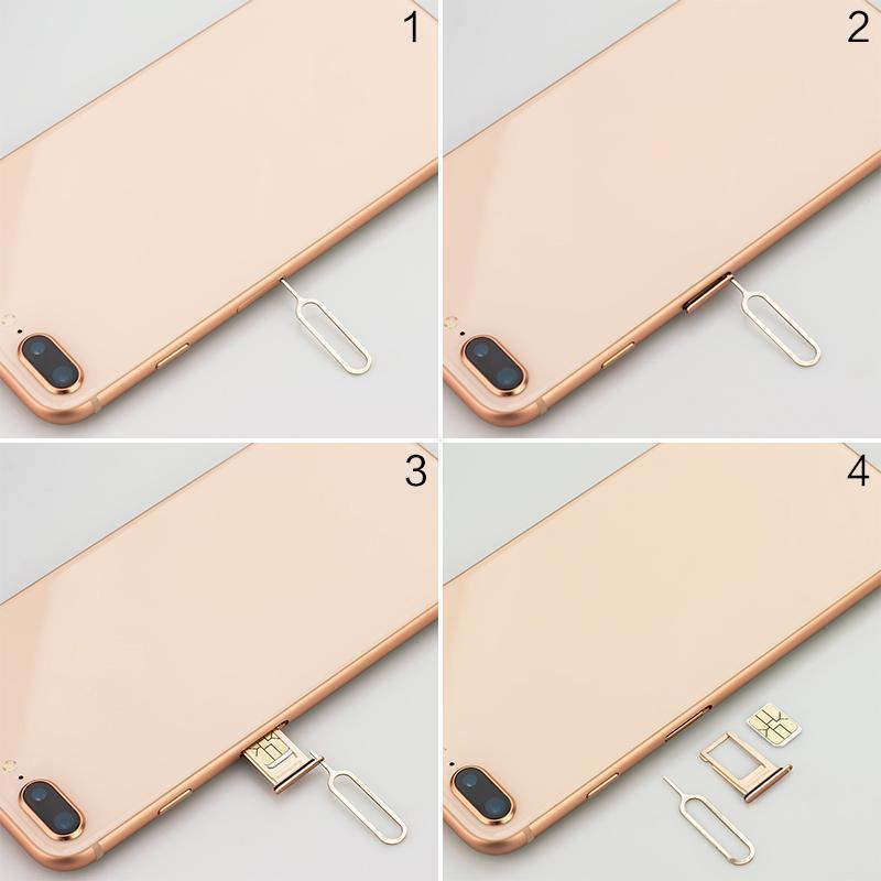 10 шт./компл., выталкиватель высокого качества, устройство для удаления лотка для iPhone, универсальный штифт для удаления карт для мобильного телефона, применимый к Android, популярный ювелирный аксессуар