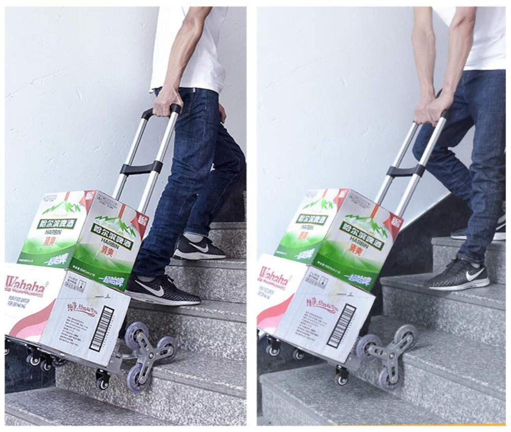 Ручная тележка Carry Hand 3 10 Step 360 Degree Большая высота Грузоподъемность Включает 2 фиксированных троса Тележка, Складная, Переноска, Лестницы, Колеса, Колеса, Тележка, Вращение,
