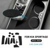 Suede Interior Stickers for Car Door Panel Map Pocket Armrest Glove Box Center Console Trim for Seat Leon Hyundai Tucson Kia Sportage