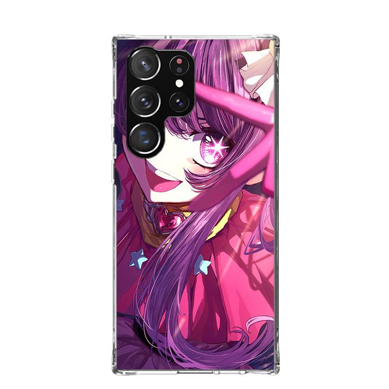 Чехол для телефона Oshi No Ko для Samsung Galaxy S26 S25 Edge S24 S23 FE S22 Ultra S21 Plus S20 + Fundas Cover Coque Galaxy S25 S24 S23