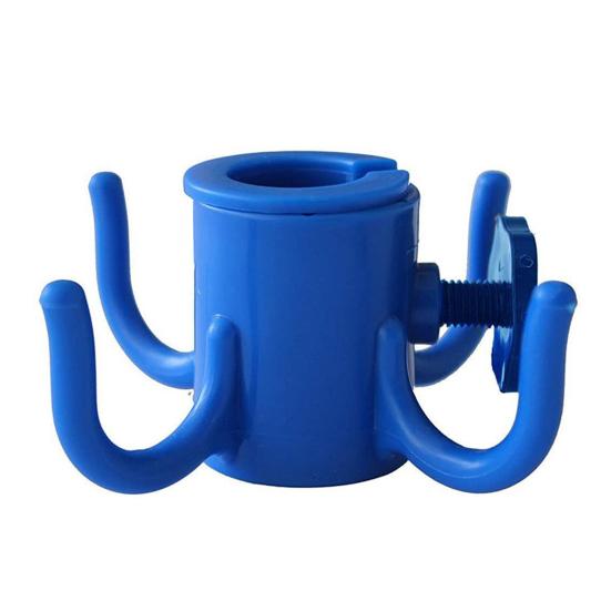 Parasol Hook Stable Portable Hard Wear-resistant Versatile Space-saving Multicolor Four Feet Beach Umbrella Hook Outdoor Supply