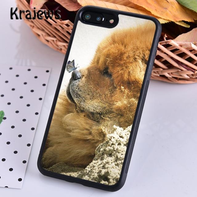 Krajews CHOW CHOW dog Art Print Phone Case Cover For iPhone 17 Air 16 15 14 plus 11 12 13 pro max Plus coque Fundas