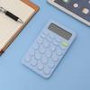 Student Calculator 8 Digits Professional Candy Color Small Portable Battery Operated LCD Display Student Calculator Office Supplies
