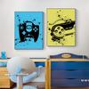 Graffiti Art Gamepad Canvas Art Posters And Print Abstract Game Handle Canvas Paintings On The Wall For Kid's Room Decor Picture