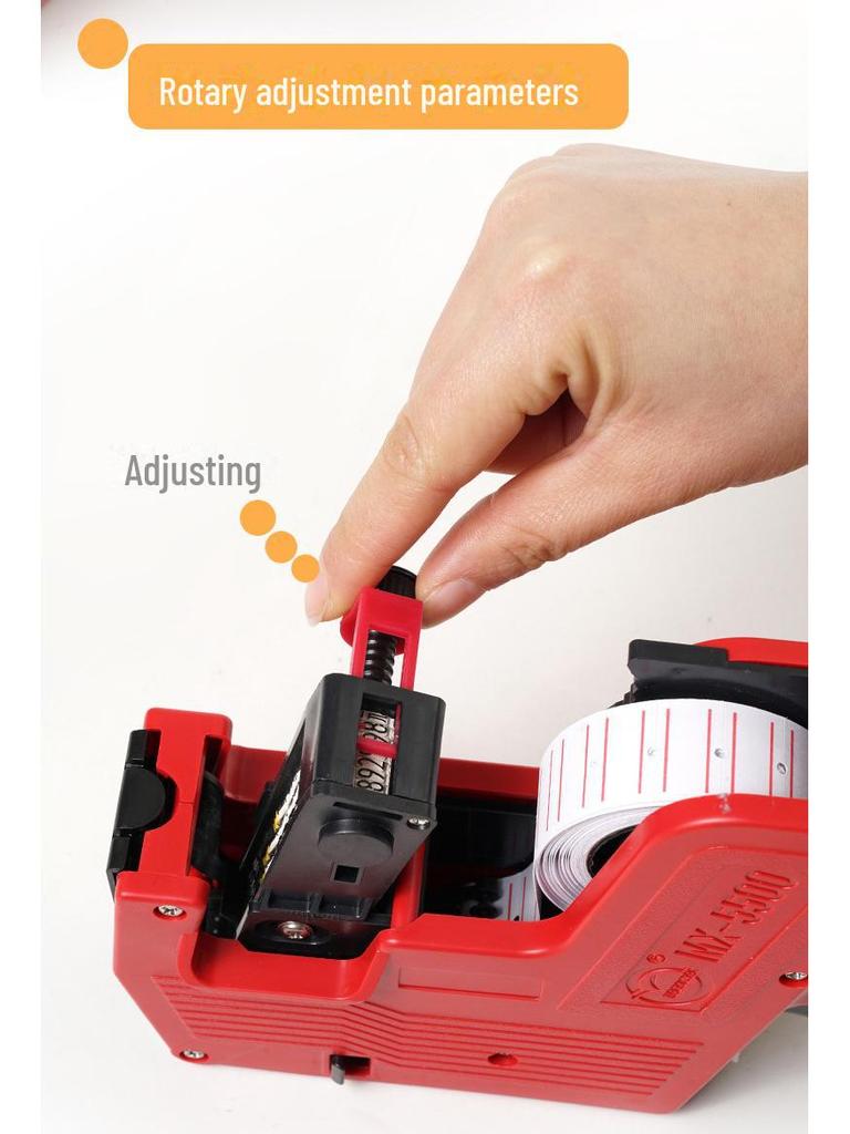 Однорядный самоклеящийся ценник для супермаркетов