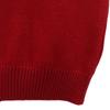 Yves Saint Laurent Wool Long Sleeve Sweater 36 Red Knit Women Used