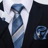 Men's Business Professionals Striped Tie Wedding Suit Accessories Polyester Tie Men