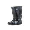 Rain Shoes Men's High Tube Fishing Boots Mining Camouflage Rain Boots Long Tube Rubber Shoes Anti Slip Waterproof Shoes