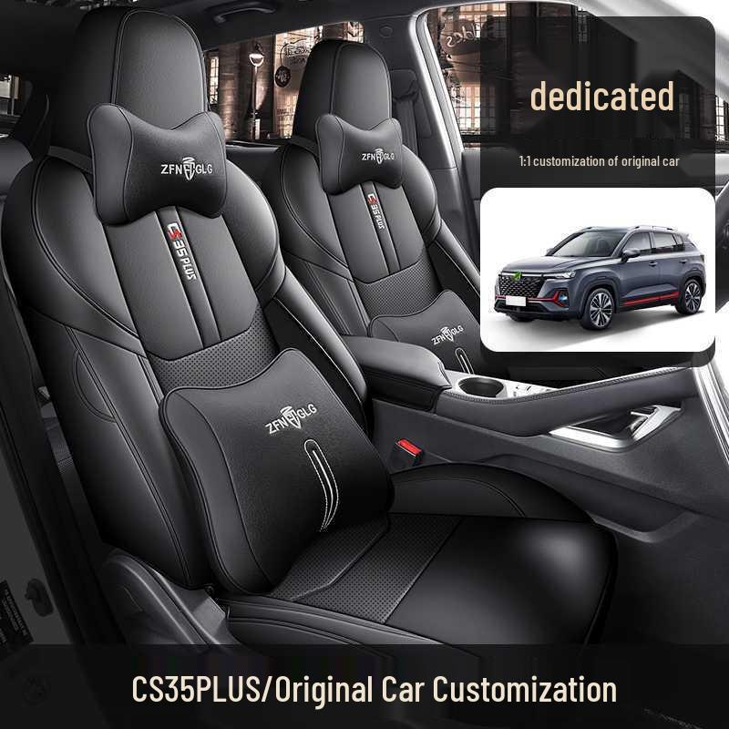 Полное покрытие чехлов на сиденья автомобиля для Changan CS35 PLUS 2023-2024