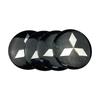 cxbkdv1 4PCS Car Wheel Hub Center Stickers Decal Emblem For Mitsubishi ASX Ralliart Lancer Cordia Pajero Outlander Eclipse Galant Mirage