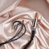 NICEHCK BlackCat Ultra 8 Strands Zinc Copper Alloy Oil Soaked HiFi Earphone Cable 4.4 MMCX 2Pin for ZERO Cadenza LAN Tangzu Fudu