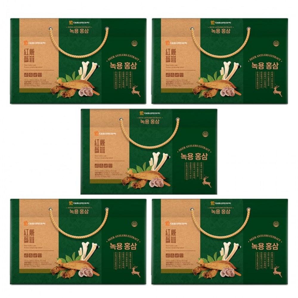 70ml 5 boxes (30 packets) Deer Antler & Red Ginseng 1 pc