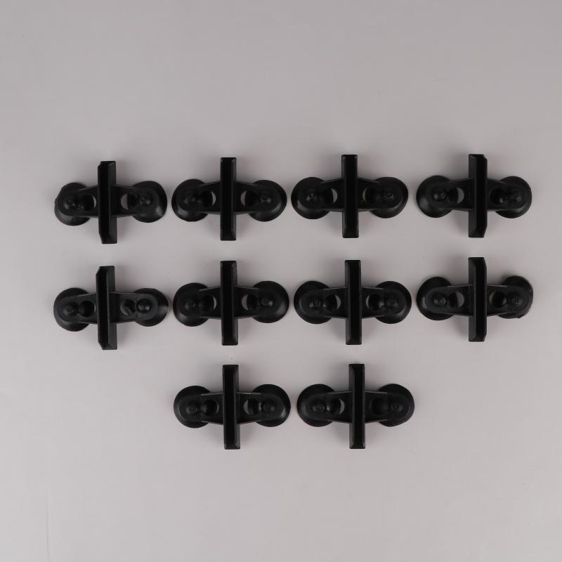 10 шт. Изоляционная пластина для аквариума, Разделитель для рыб для аквариума, Зажим, Черная присоска, Держатель-разделитель, Кронштейн, Держатель пластикового листа