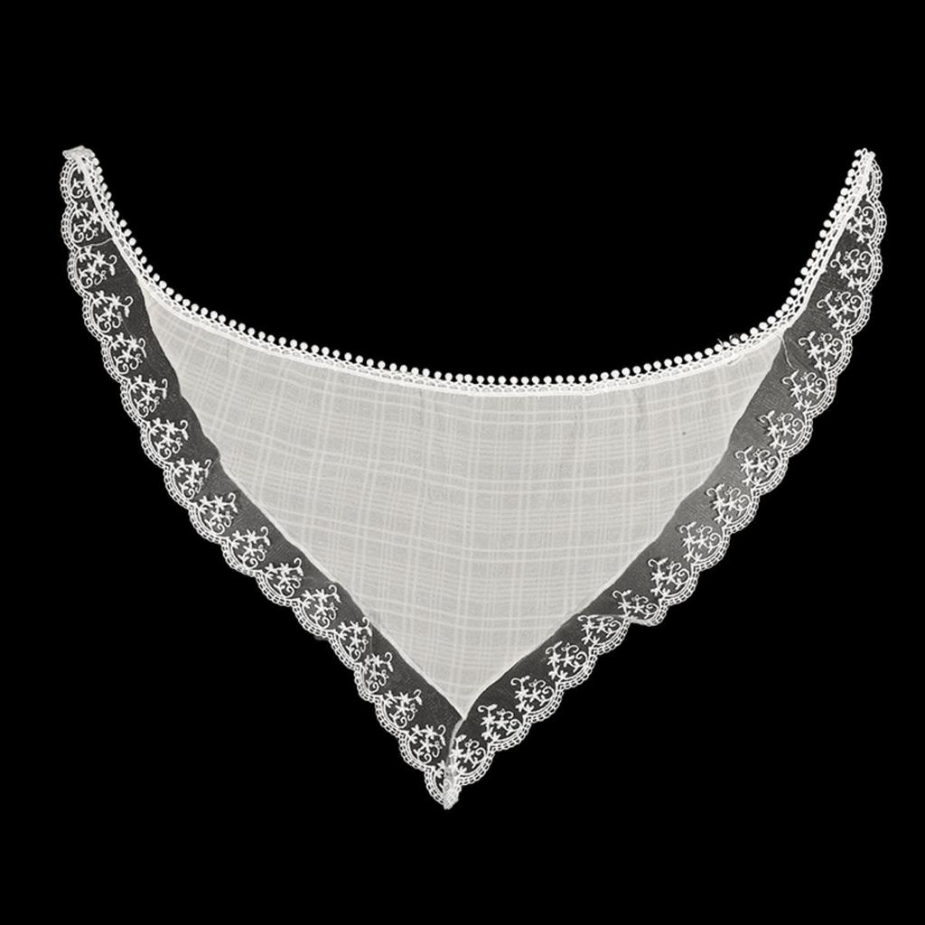 Retro Lace Headband Print Hair Scarf Triangle Headscarf Hair Bands for Womens Girl Fashion Sweet Kerchief