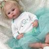 48cm Full Silicone Body Reborn Doll Meadow So Truth Like Newborn Babies Doll Handmade 3D Painted Skin Veins Visible Rebirth Doll Kid's Christmas Gifts