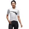 Anta X Grc Collaboration Road Cycling Quick-Dry Short Sleeve T-Shirt Women Tops Pure-White 962527129-2
