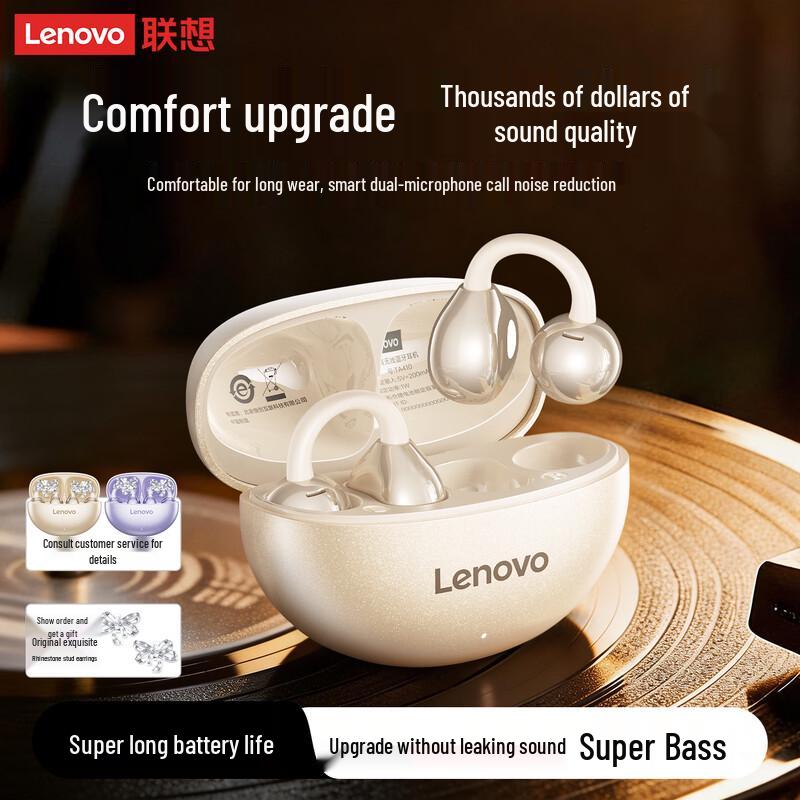 Lenovo TA410 Открытые полностью беспроводные Bluetooth-наушники