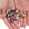 10pcs Minnow Fishing Lures,  Crankbait Hard Bait, Artificial Wobbler Bass Bait, Fishing Accessories