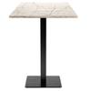 60 X 60 Cm High Table - Milan Model, Maia Marble