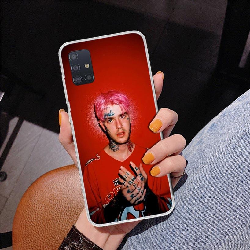 Чехол для телефона певца Lil Peep для Samsung Galaxy A52 A32 A22 A12 A51 A31 A50S A30S A20S A10S Note 20 Ultra 10 Plus S10 A72 A71 Gala