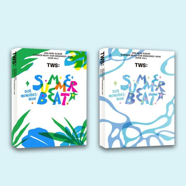 [Special Gift] Tours Album Summer Beat 2nd Mini Album SUMMER BEAT 2-piece Set (OUR+NOW) (photobook+CD, Etc.) TWS