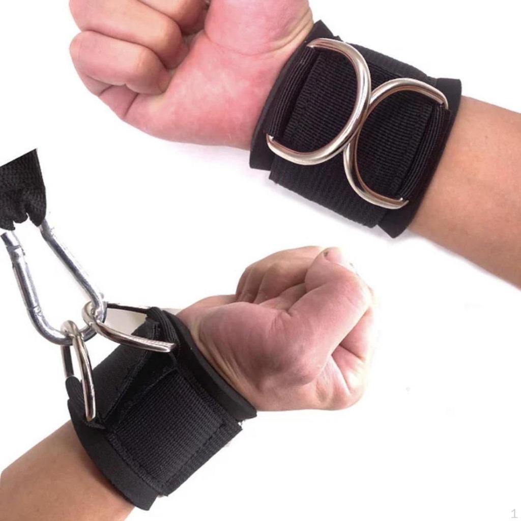 Манжеты на запястья Поддержка Аксессуары для тросового тренажера для мужчин женщин Удобные регулируемые ремни