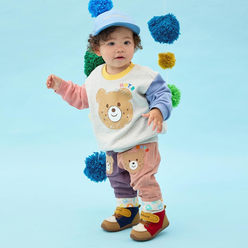 MIKIHOUSE HOT BISCUITS Размер S для мальчиков и Шапка для одежды, Синий, (48-50см), 73-9102-143, Девочки, Малыши, Дети, Детский