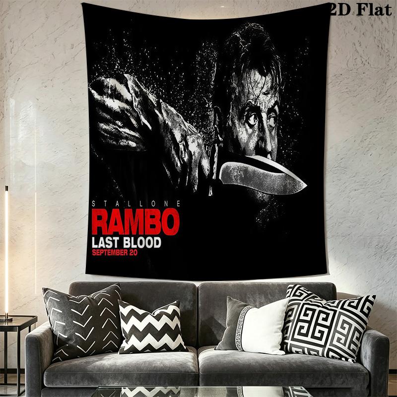 Rambo Last Blood Threepiece Set 1 Duvet Cover 2 Pillowcase Without Core Christmas Birthday Gift Duvet Cover And Pillowcase