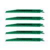 HiKOKI Reciprocating Saw Blade 203mm Overall Pack of for No. 132, Length, 6-11 Teeth/Inch, 5, Renovations, 0031-8621