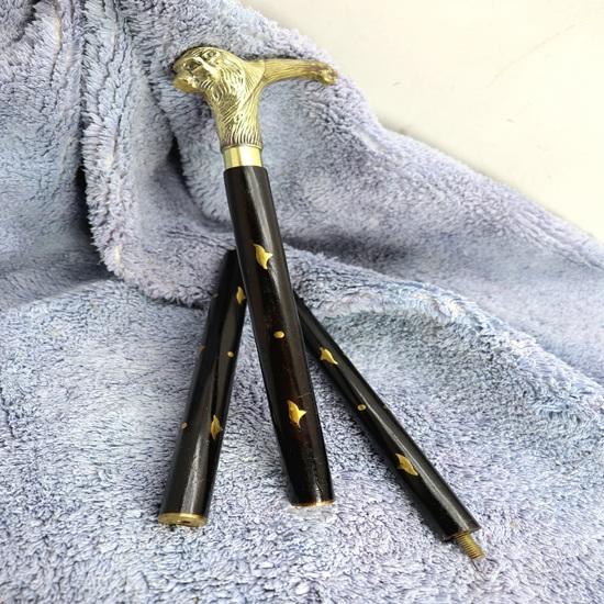 91.44 см Латунная Ручка в виде Головы Льва Деревянная Ручной Работы Трость для Ходьбы Подарок для Дедушки, Уникальная Трость для Взрослого