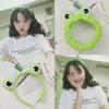 Cute Cartoon Frog Headband for Face Washing and Makeup