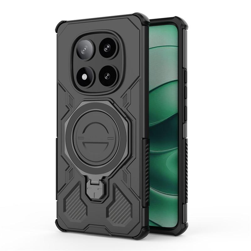 Для Xiaomi Redmi Note 14 Pro 5G Чехол-подставка Магнитная Беспроводная Зарядка Защитный Чехол для Телефона На Redmi Note 14 Pro 5G Funda