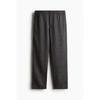 H M Relaxed Fit Twill Pants Black