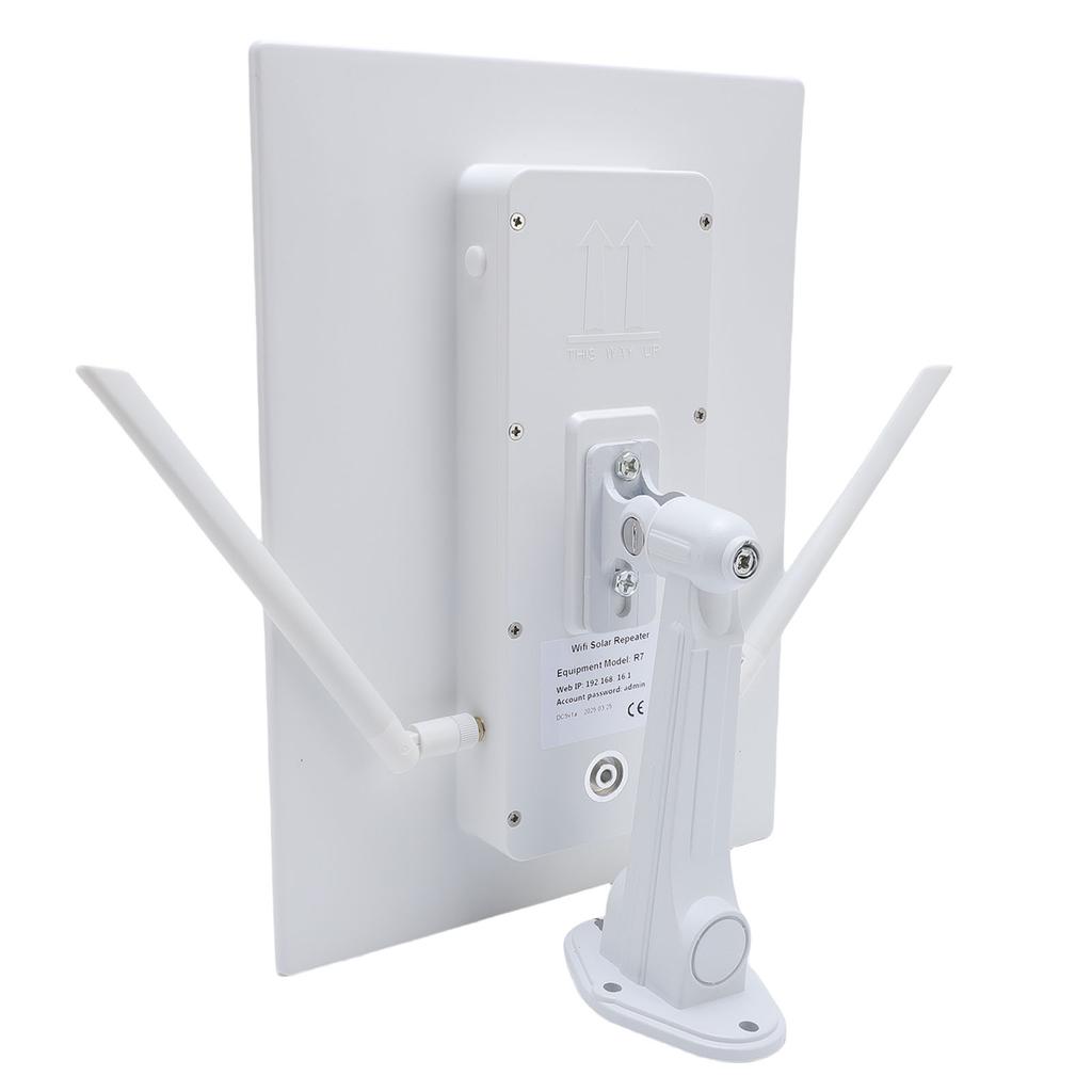 15W Solar WiFi Extender Signal Booster 328.1ft Long Range 20000mAh 2.4GHz 5GHZ Solar WiFi Repeater Supports 15 Devices for RV